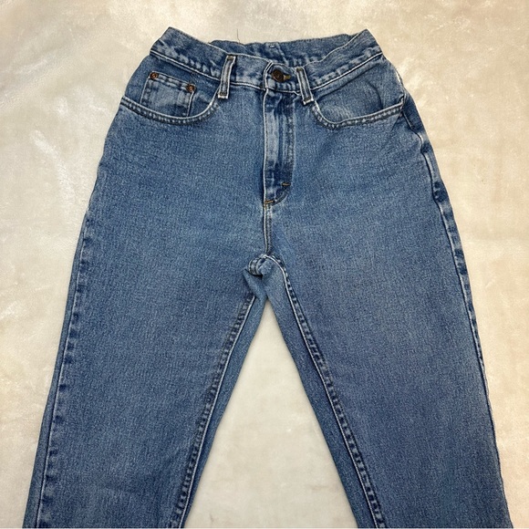 Vintage Lee Denim High Waist Mom Jeans USA Size 5 - Picture 5 of 14